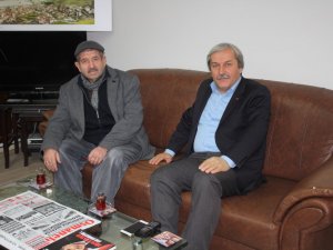 BİLECİK SAKARYA GAZETESİ SAHİBİ ERDAL’DAN BAŞKAN ŞAHİN’E ZİYARET