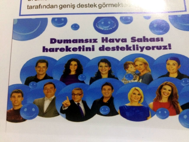 O AFİŞ TEPKİ TOPLADI