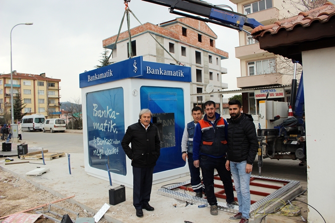 İSTASYON DÖRTYOLA ATM CİHAZLARI KONMAYA BAŞLADI