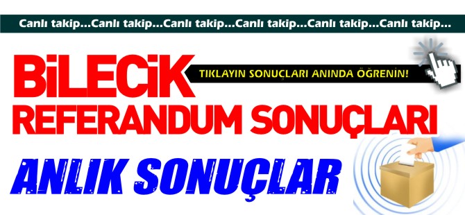 REFERANDUM SONUÇLARINI ANINDA ÖĞRENİN