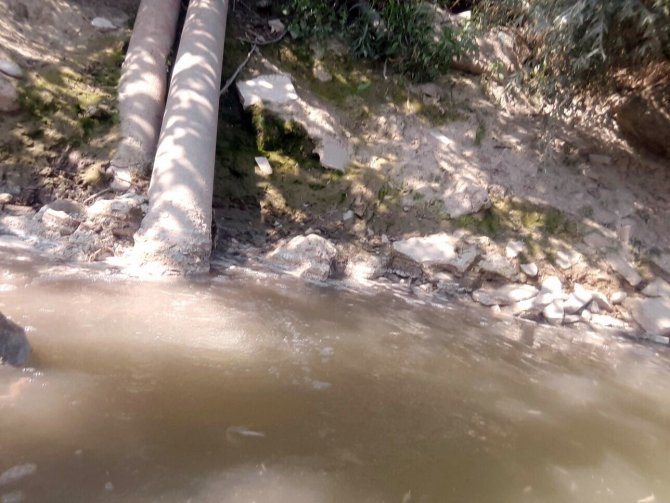 SAKARYA NEHRİNE AKITILAN ATIKLAR YÜZÜNDEN ÇİFTÇİLER SULAMA YAPAMAZ HALDE