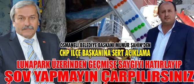 LUNAPARK ÜZERİNDEN GEÇMİŞE SAYGIYI HATIRLAYIP ŞOV YAPMAYIN ÇARPILIRSINIZ