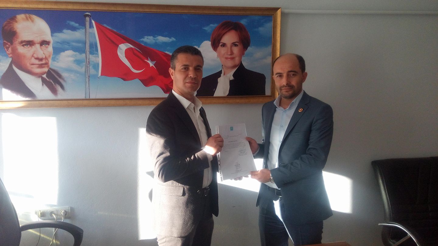 İYİ PARTİ KURUCU İLÇE BAŞKANI OLDU