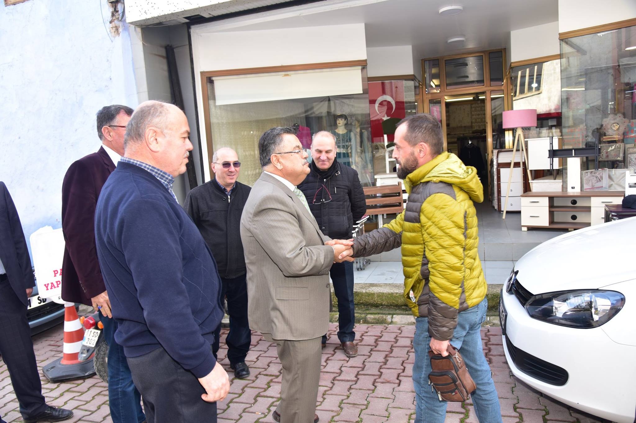 BAŞKAN YAĞCI’DAN, OSMANELİ ESNAFLARINA ZİYARET