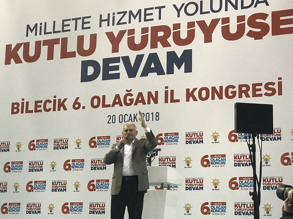 BAŞBAKAN YILDIRIM'DAN İLK SÖZLER