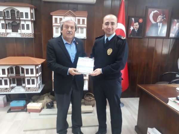 YENİ İLÇE EMNİYET MÜDÜRÜ BÖLÜKBAŞI’DAN BAŞKAN ŞAHİN’E ZİYARET