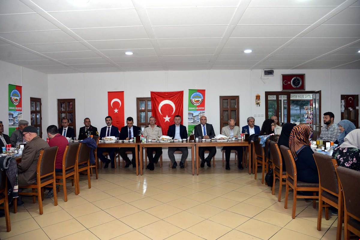 VALİ SAHURU DA OSMANELİ’DE YAPTI