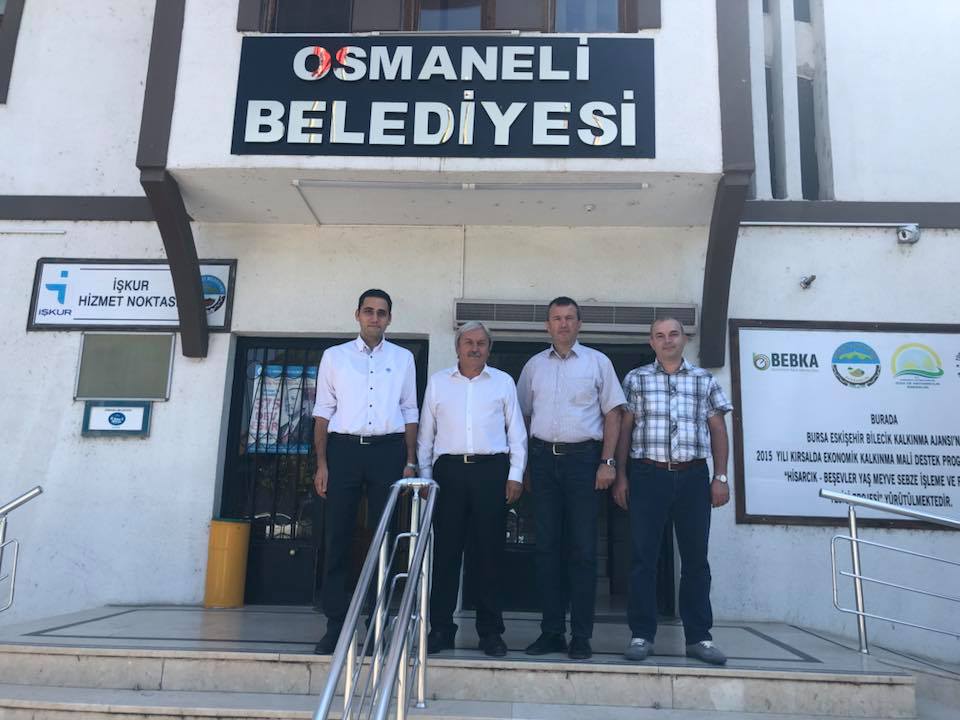OSMANELİ MYO’DAN BAŞKAN ŞAHİN’E ZİYARET
