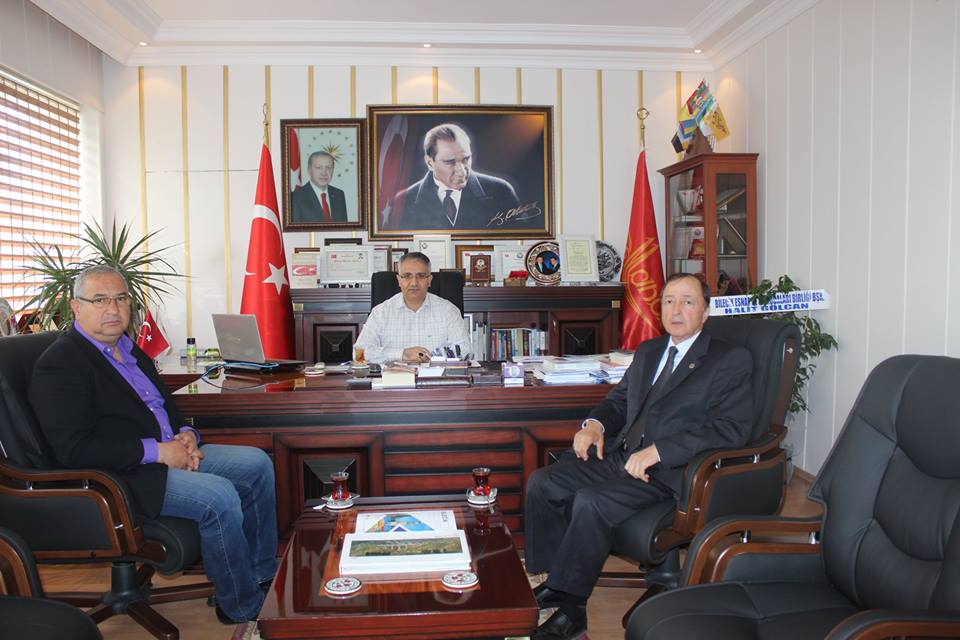 ESNAF BAŞKANLARINDAN KAYMAKAM VE BAŞKANA ZİYARET