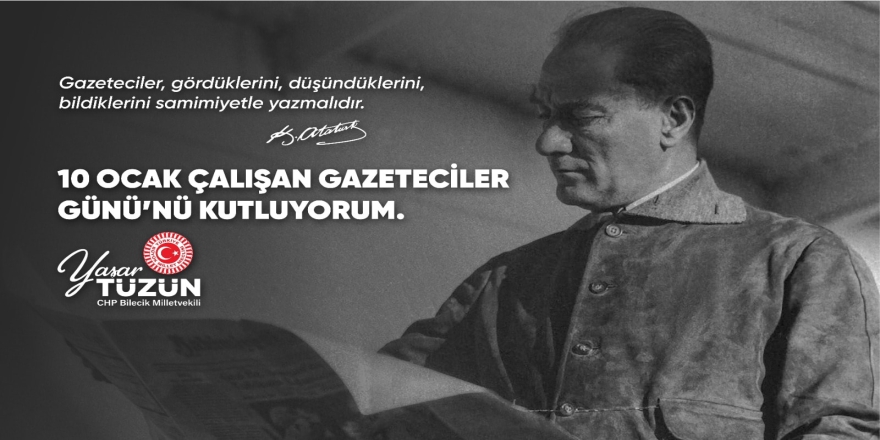 YAŞAR TÜZÜN GAZETECİLERİ UNUTMADI