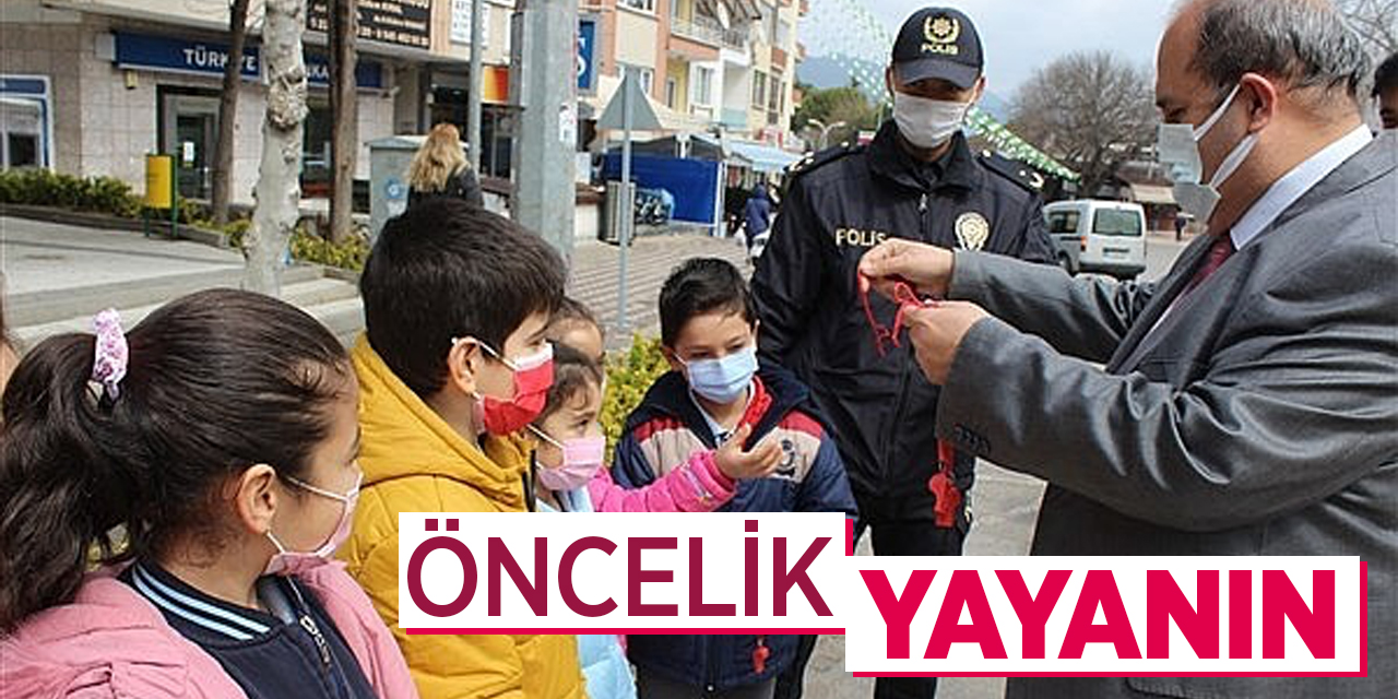 Öncelik yayanın