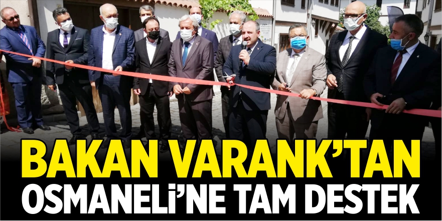 Bakan Varank’tan Osmaneli’ne tam destek