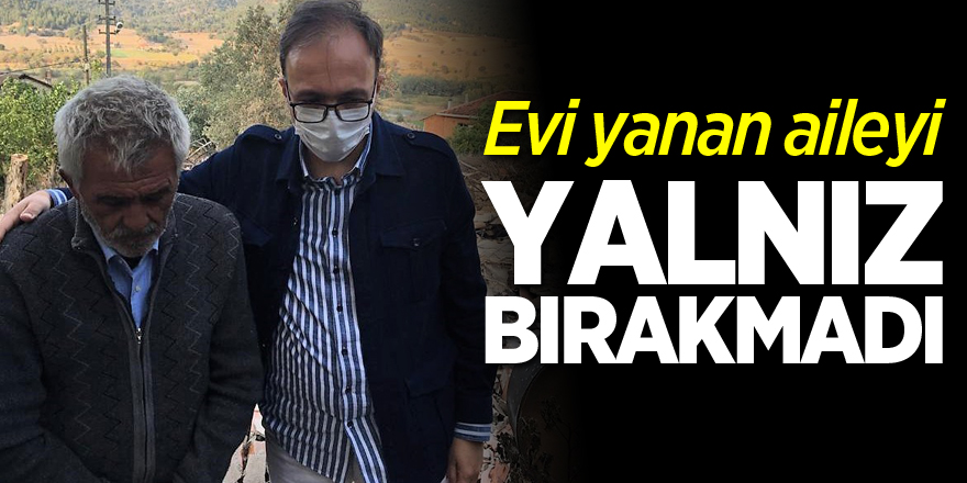 BİLECİK VALİSİ DR. KEMAL KIZILKAYA’DAN EVİ YANAN VATANDAŞA GEÇMİŞ OLSUN ZİYARETİ