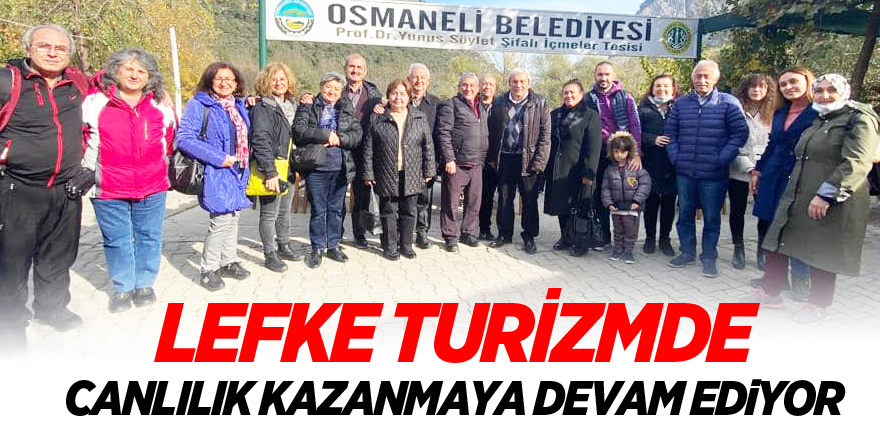 LEFKE TURİZMDE CANLILIK KAZANMAYA DEVAM EDİYOR