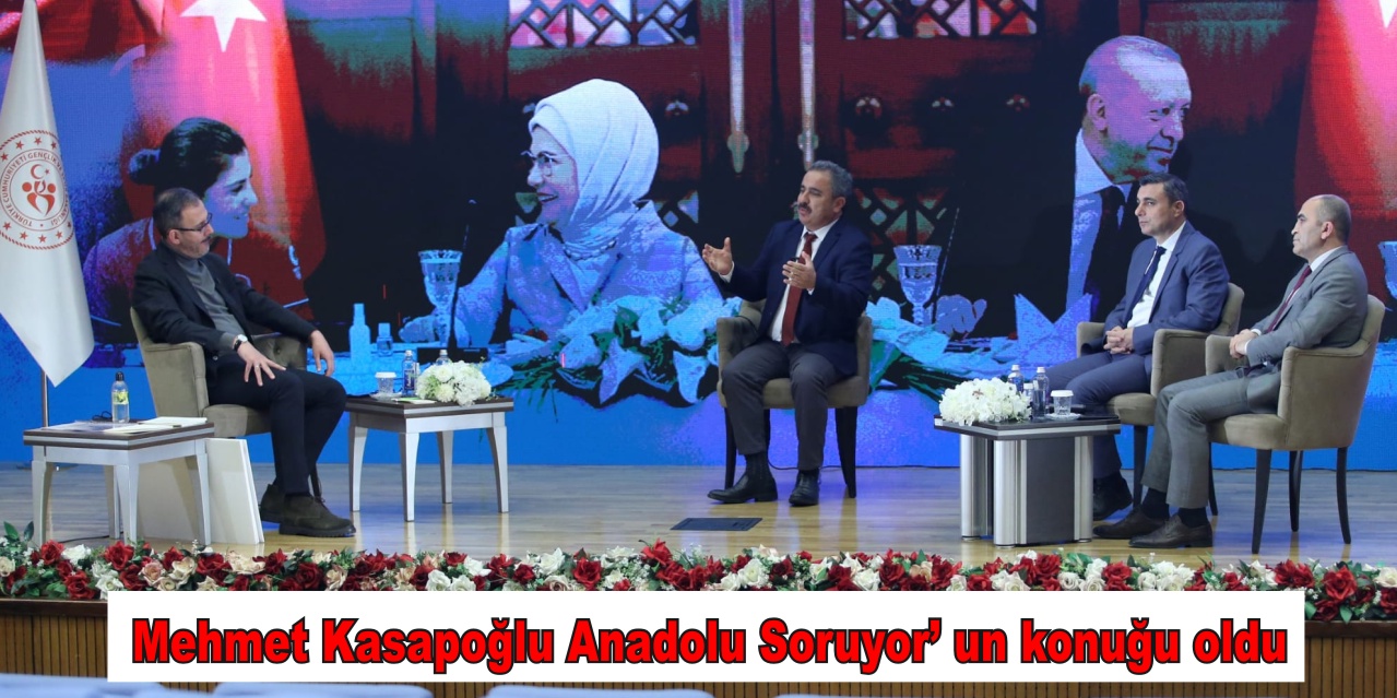 Gençlik ve Spor Bakanı Kasapoğlu Anadolu Soruyor’un konuğu oldu