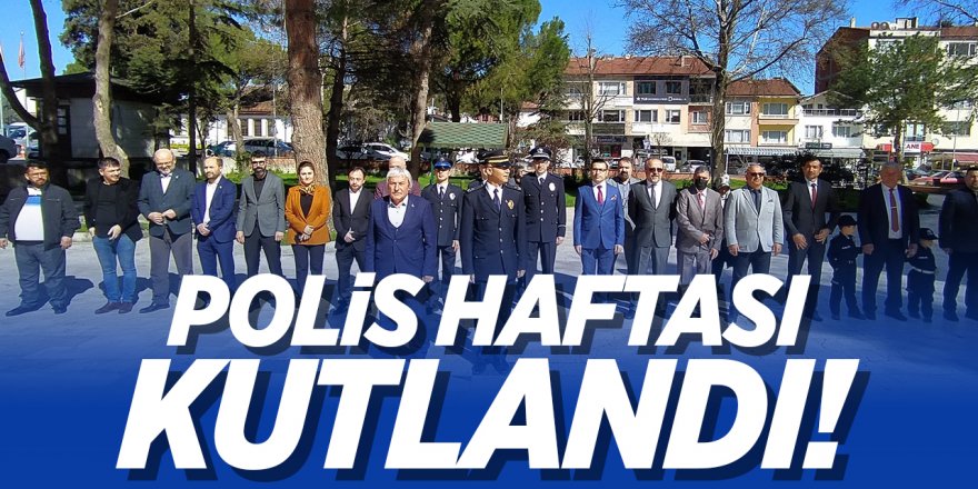 Osmaneli'nde polis haftası kutlandı