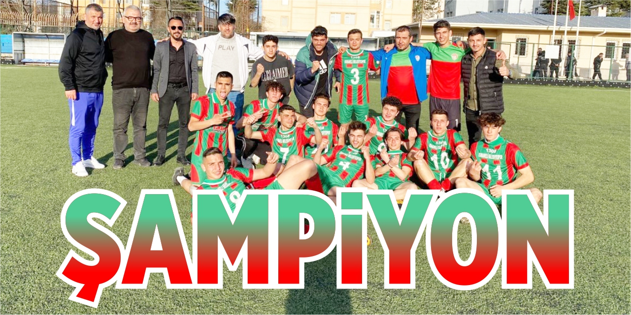 1308 Osmaneli Belediye Spor şampiyon oldu