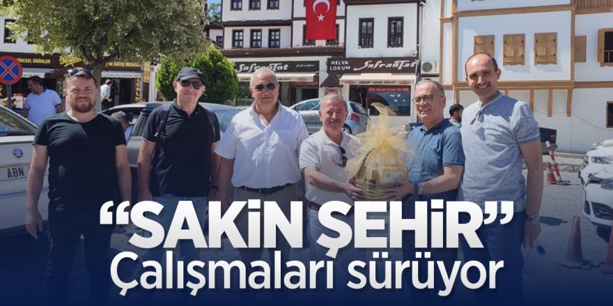 "Sakin Şehir" çalışmaları sürüyor