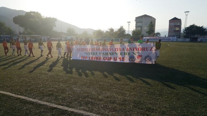 Lefke U15 Cup İyiki Varsın Eren Pankartı 2