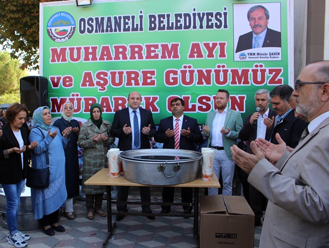 OSMANELİ BELEDİYE BAŞKANLIĞINDAN AŞURE İKRAMI